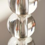 Endon Adelie Stacked Clear Crystal Table Lamp Base Only