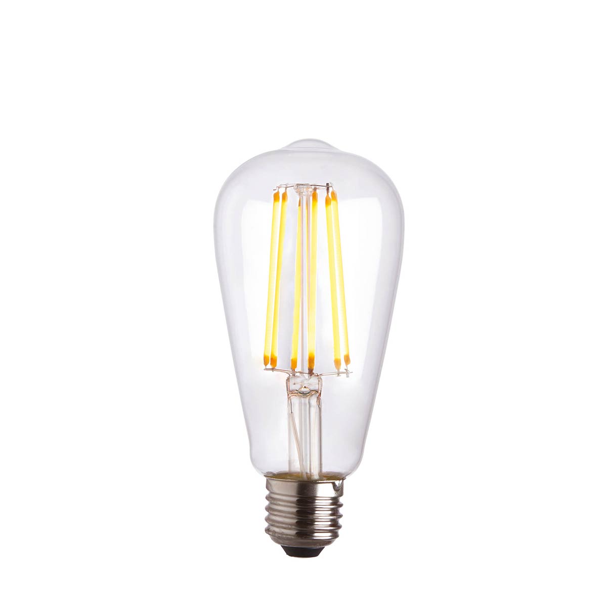 Dimmable 6w LED E27 Pear Light Bulb 650 Lm 2700k