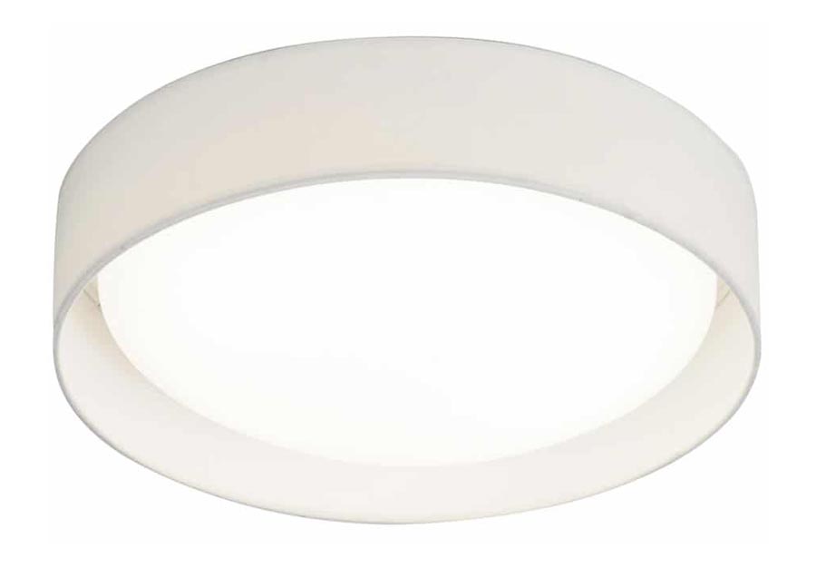 Gianna 18W LED 37cm Flush Mount Ceiling Light White Shade