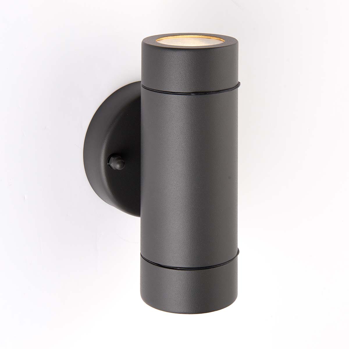 Palin 2 Light Modern Outdoor Wall Light Anthracite IP44