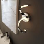 Endon Astral LED Bathroom Wall Light Polished Chrome