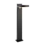 Endon Ebro 50cm Solar PIR Outdoor Post Light Black