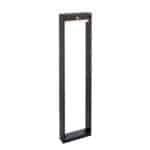 Endon Dannah Modern 80cm Solar Outdoor Post Light PIR Black