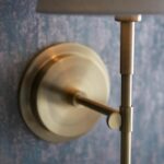 Endon Rennes Antique Brass Wall Light Fitting Only