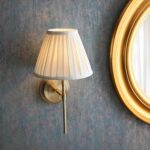 Endon Rennes Antique Brass Wall Light Fitting Only