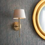 Endon Rennes Antique Brass Wall Light Fitting Only