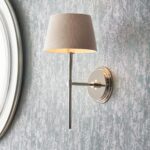 Endon Rennes Polished Nickel Wall Light Fitting Only