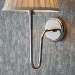 Endon Rouen Classic Polished Nickel Wall Light Fitting Only