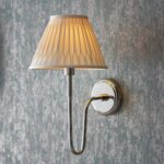 Endon Rouen Classic Polished Nickel Wall Light Fitting Only