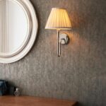 Endon Rouen Classic Polished Nickel Wall Light Fitting Only