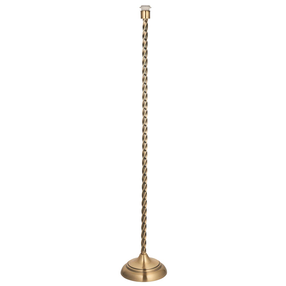 Endon Suki Floor Lamp Base Only Antique Brass