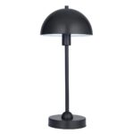 Endon Saroma 1 Light Modern Table Lamp Matt Black