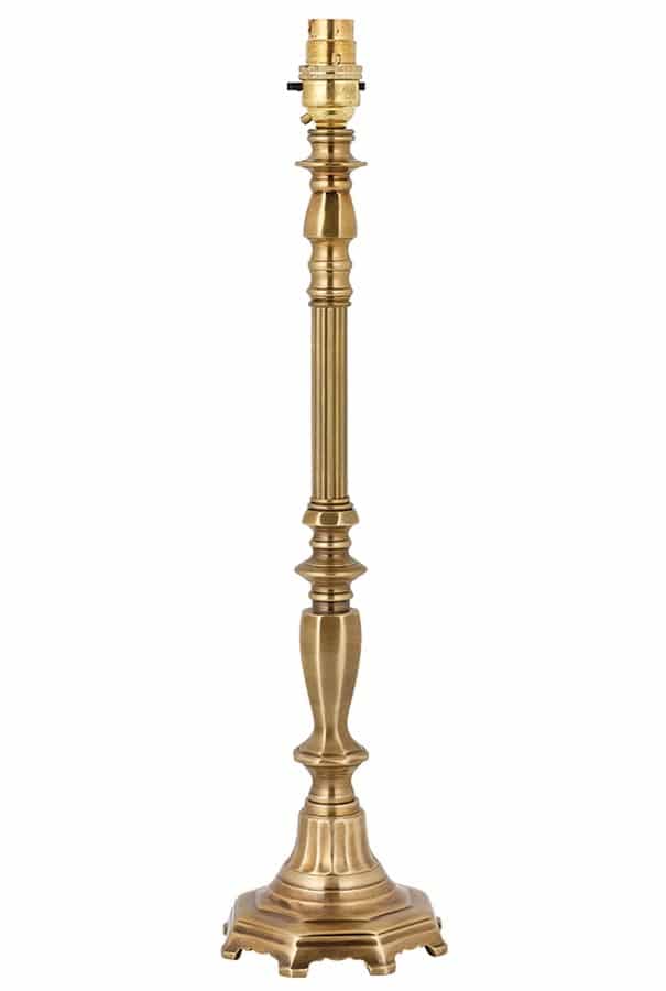 Asquith Victorian Style Solid Cast Brass Table Lamp Base