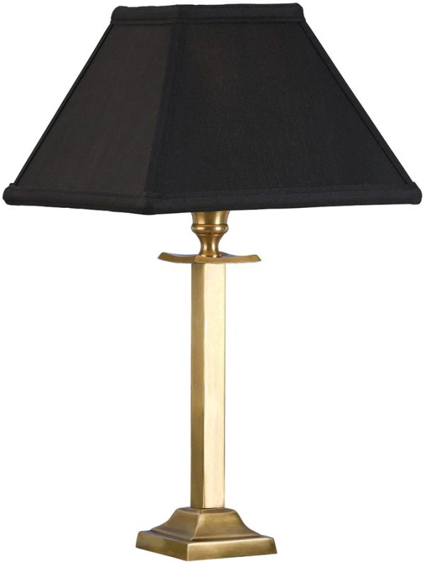 Wellesley Solid Brass Small Column Table Lamp Base