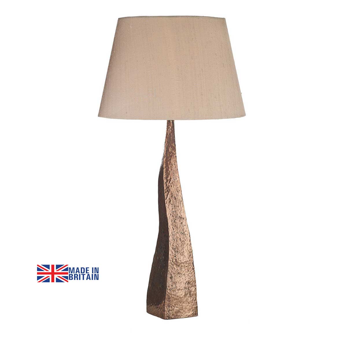 David Hunt Aztec Table Lamp Base Only Copper Finish
