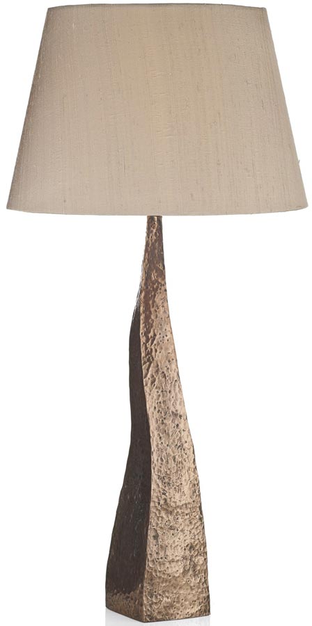 David Hunt Aztec Table Lamp Base Only Copper Finish