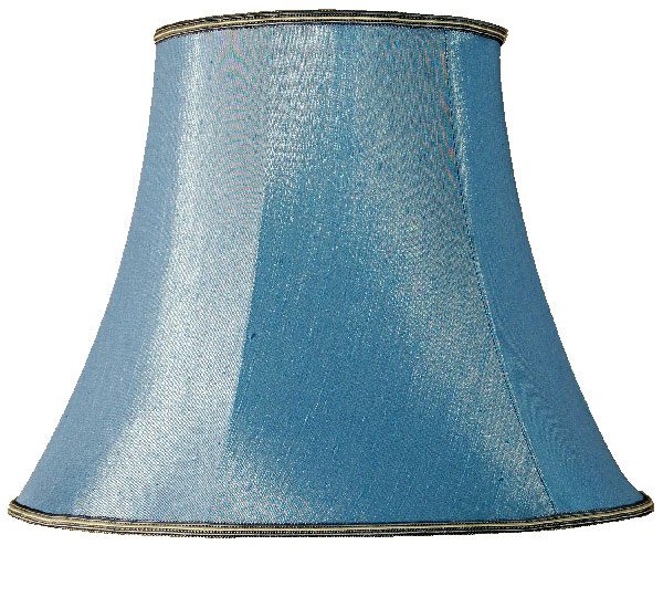Blue Bowed Empire 16 Inch Table Lamp Shade