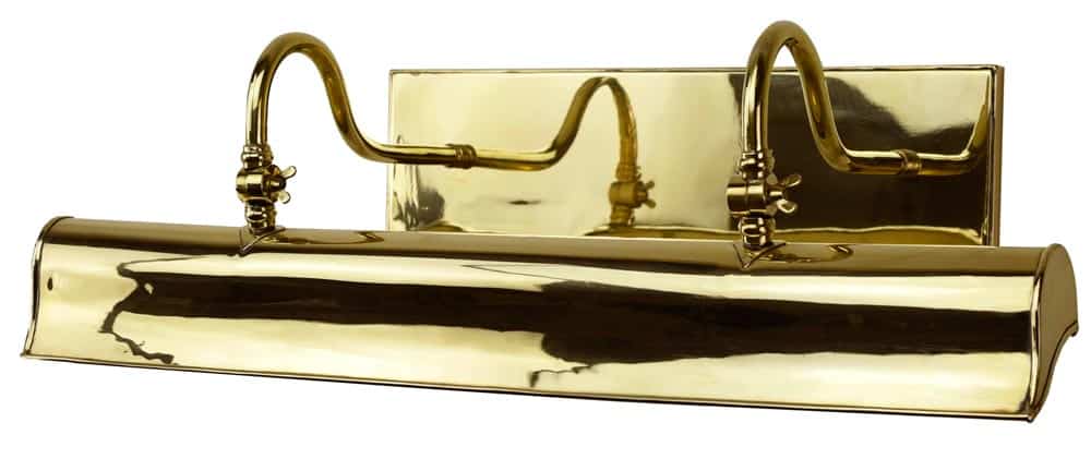 Blenheim Handmade Solid Brass 615mm Trough Picture Light