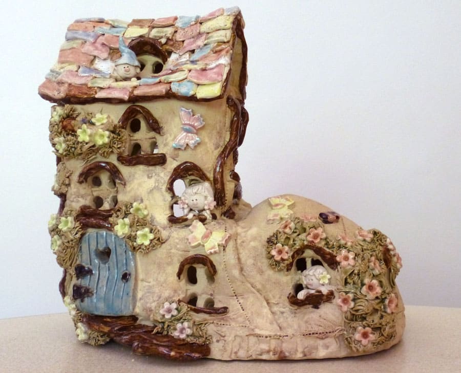 Old Woman Who Lived In A Shoe Exclusive Handmade Child’s Night Light