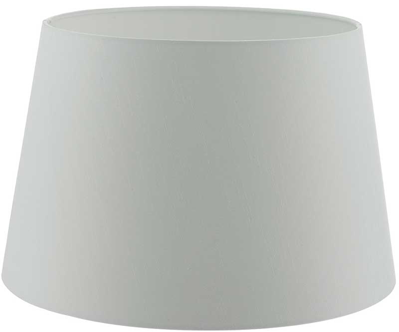 Cezanne 45cm White French Drum Ceiling, White Drum Lampshade For Table Lamp