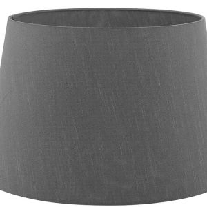 Cezanne 45cm Grey French Drum Ceiling Or Floor Lamp Shade