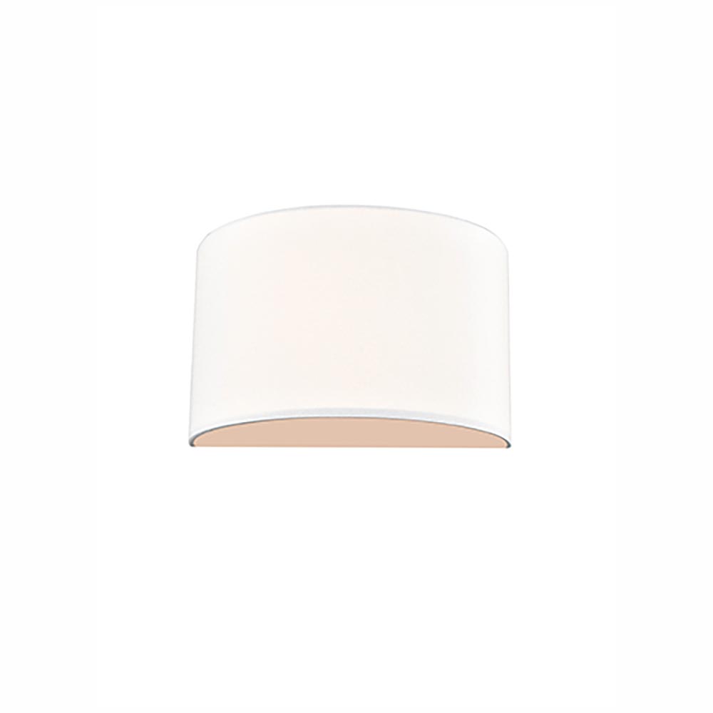 Casey Flush Half Round Wall Light – Choice of Shade Colour