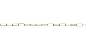 Polished Brass Chandelier Light Fitting Chain 500mm