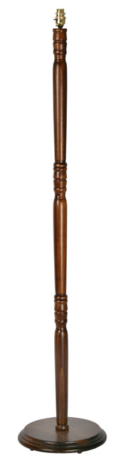 Traditional Oak Floor Standard Lamp Base