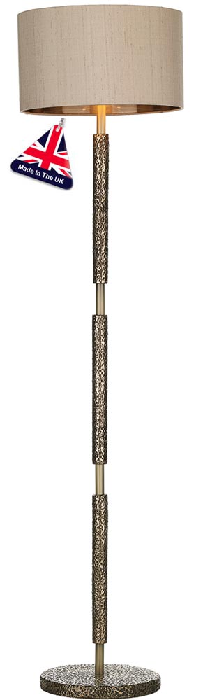 David Hunt Sloane Standard Floor Lamp Base Only Bronze