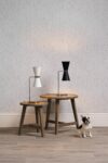 David Hunt Hyde 2 Light Solid Polished Brass Table Lamp White Shades