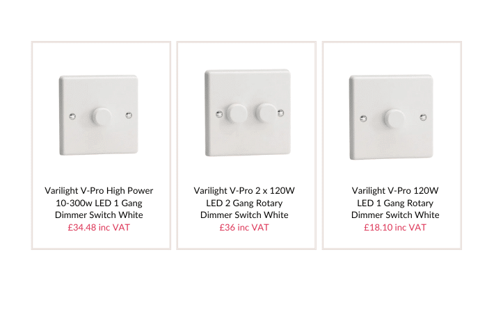 Dimmer switches 
