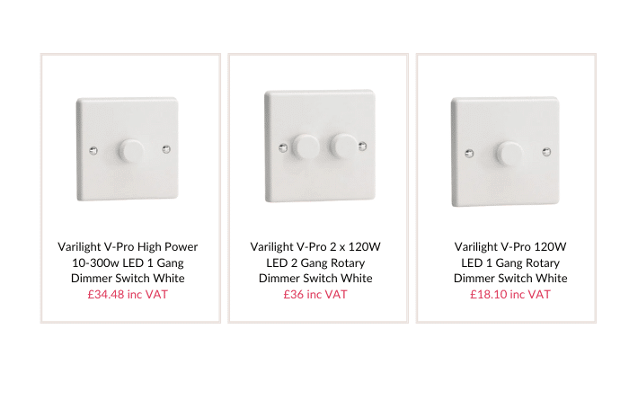 Which dimmer switch for LED lights?