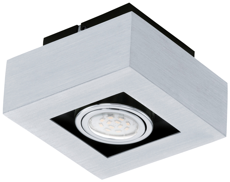 Loke Modern Aluminium Single LED Ceiling Spotlight