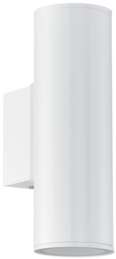 Riga White Outdoor LED Up And Down Wall Light