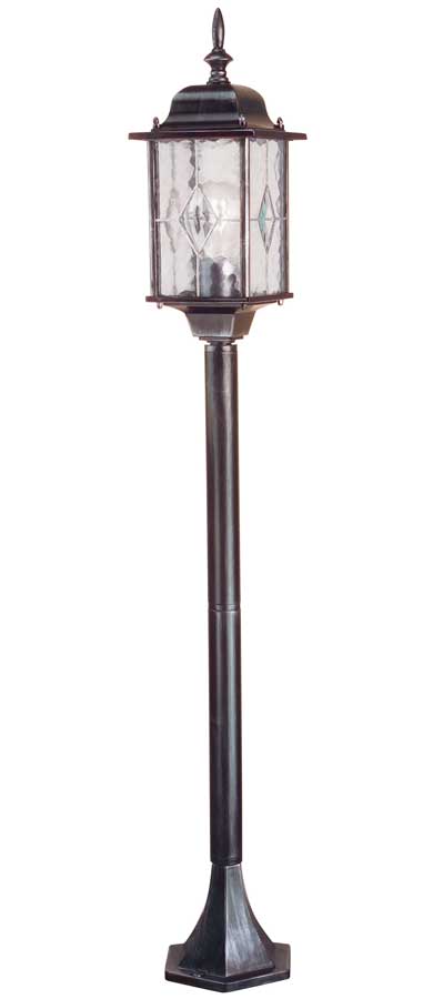 Elstead Wexford Traditional Half Height Outdoor Pillar Lantern
