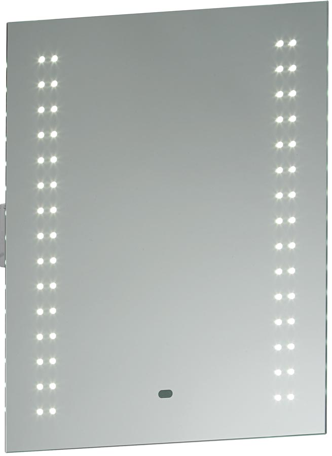 Perle Shaver Socket LED Bathroom Mirror Light With Sensor