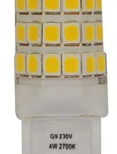 Clear G9 Non Dimmable LED Bulb 4w 370 Lumens Neutral White 4000k