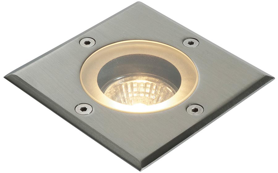 Pillar Square Stainless Steel IP65 Outdoor Walkover Light