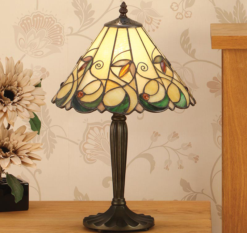 Jamelia Tiffany Table Lamp Medium Art Nouveau