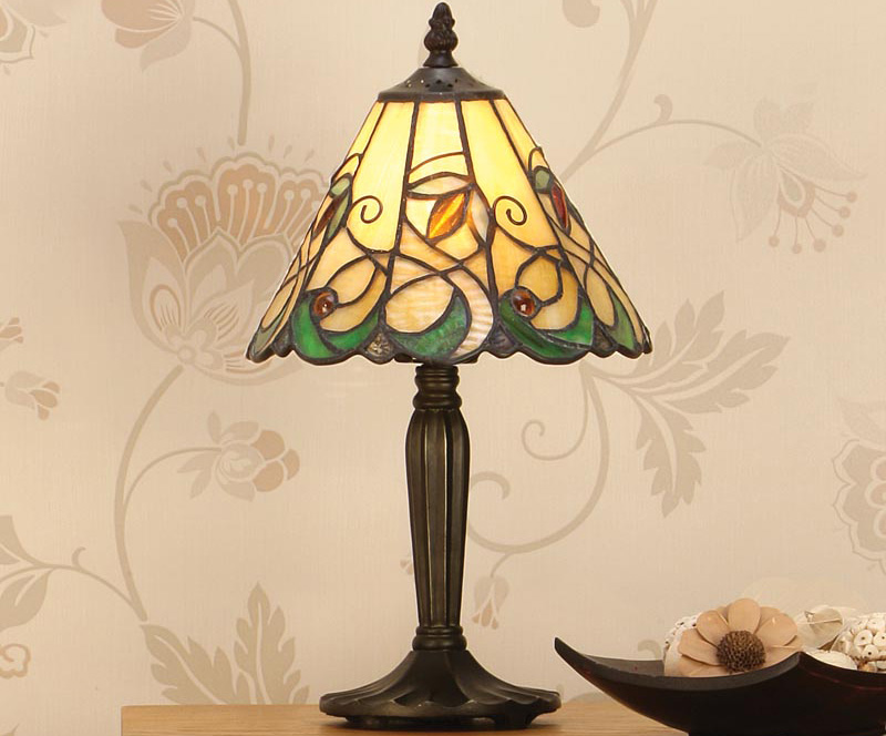 Jamelia Tiffany Table Lamp Small Art Nouveau