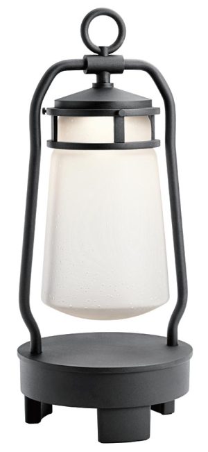 Kichler Lyndon LED patio lantern bluetooth speaker IP23