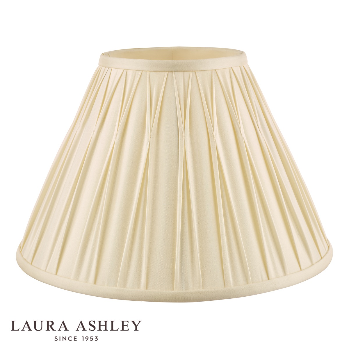 Laura Ashley Fenn Ivory Silk Lamp Shade 30cm/12 inch