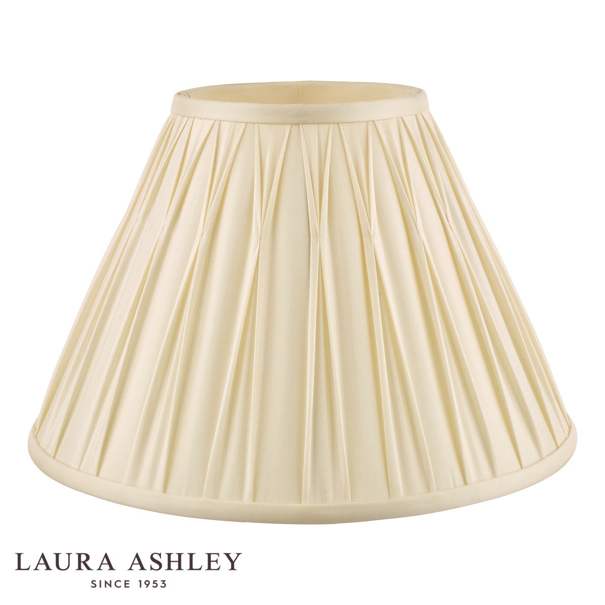 Laura Ashley Fenn Ivory Silk Lamp Shade 35cm/14 inch