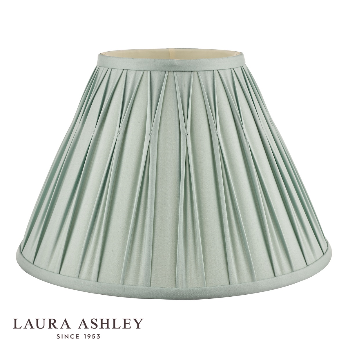 Laura Ashley Fenn Silk Lamp Shade Duck Egg Blue 35cm/14 inch