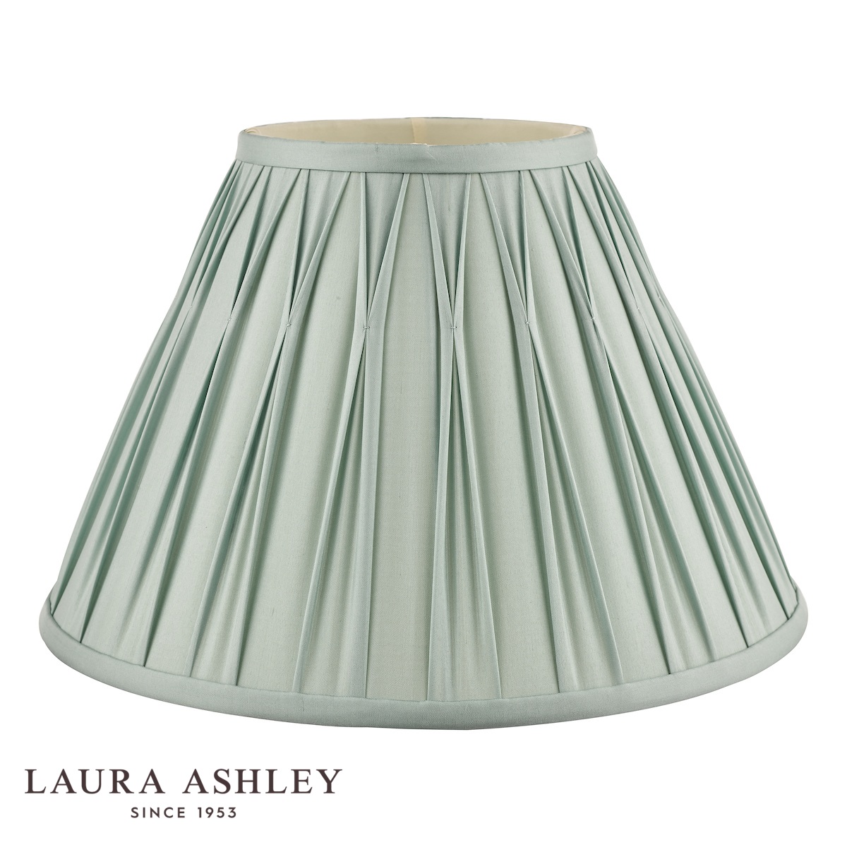 Laura Ashley Fenn Silk Lamp Shade Duck Egg Blue 25cm/10 inch
