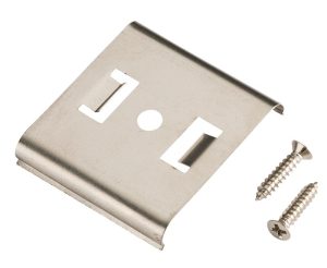 Spare mounting clip for ultra-slim LED under cabinet lights
