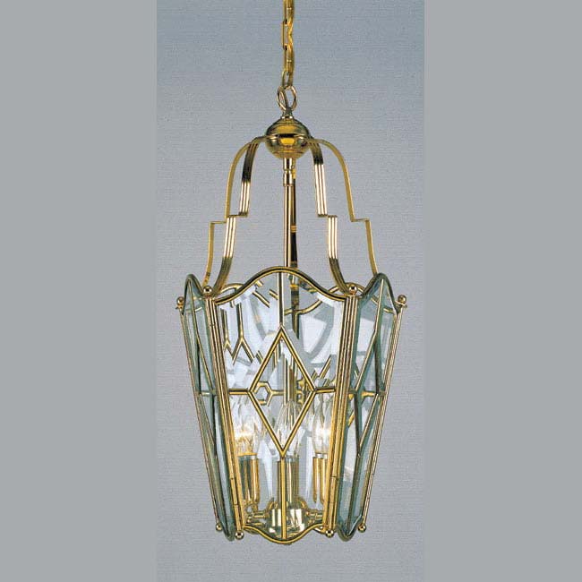 Georgian Style Glass Hall Hanging Lantern