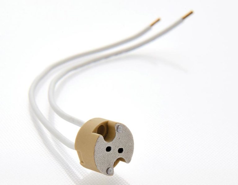 Replacement Ceramic Low Voltage MR16 Lamp Holder LHGU53