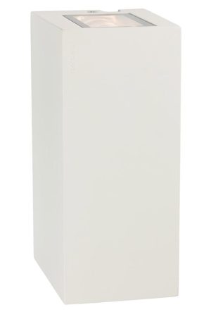 Norlys LILLEHAMMER W 6w LED up / down outdoor wall light in white IP54