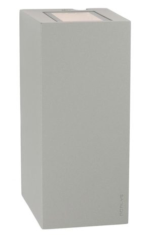 Norlys LILLEHAMMER AL 6w LED up / down outdoor wall light in aluminium IP54